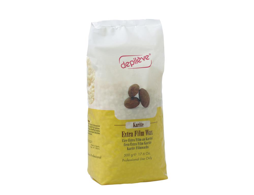 VOSEK ZA DEPILACIJO EXTRA FILM KARITE, GRANULE, 500 G