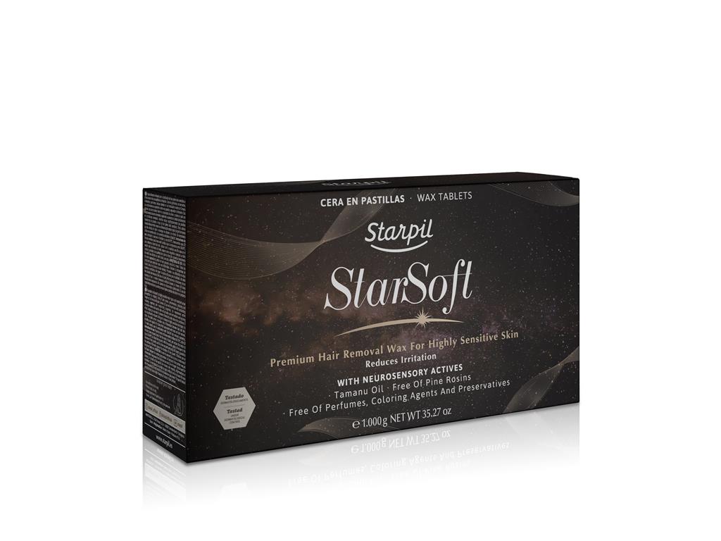 VOSEK ZA DEPILACIJO STARSOFT, PLOŠČICE, 1 KG