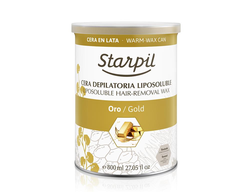 VOSEK ZA DEPILACIJO GOLD 800 ML