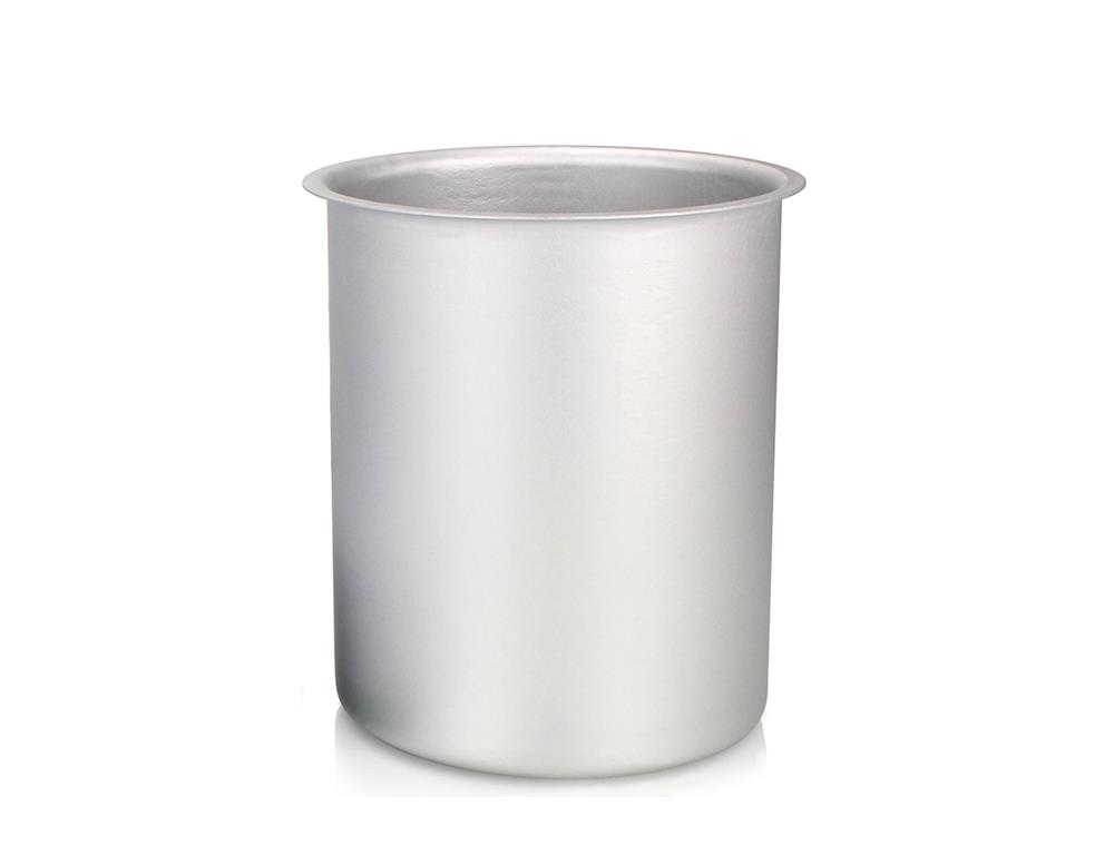 KOVINSKI LONČEK ZA GRELEC 800 G, VIŠINA 13 CM