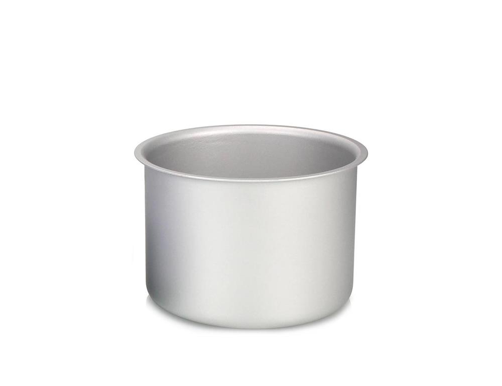 KOVINSKI LONČEK ZA GRELEC 400 G, VIŠINA 7,5 CM