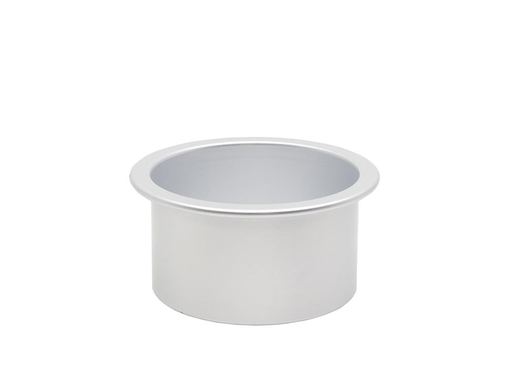 KOVINSKI LONČEK ZA 400 G GRELEC, VIŠINA 7 CM