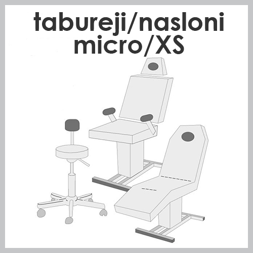 Prevleke za tabureje/naslone micro/XS